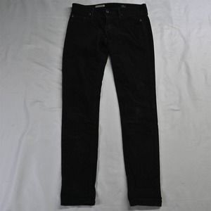 AG Adriano Goldschmied 28 Legging‎ Super Skinny Gray Corduroy Womens Pants